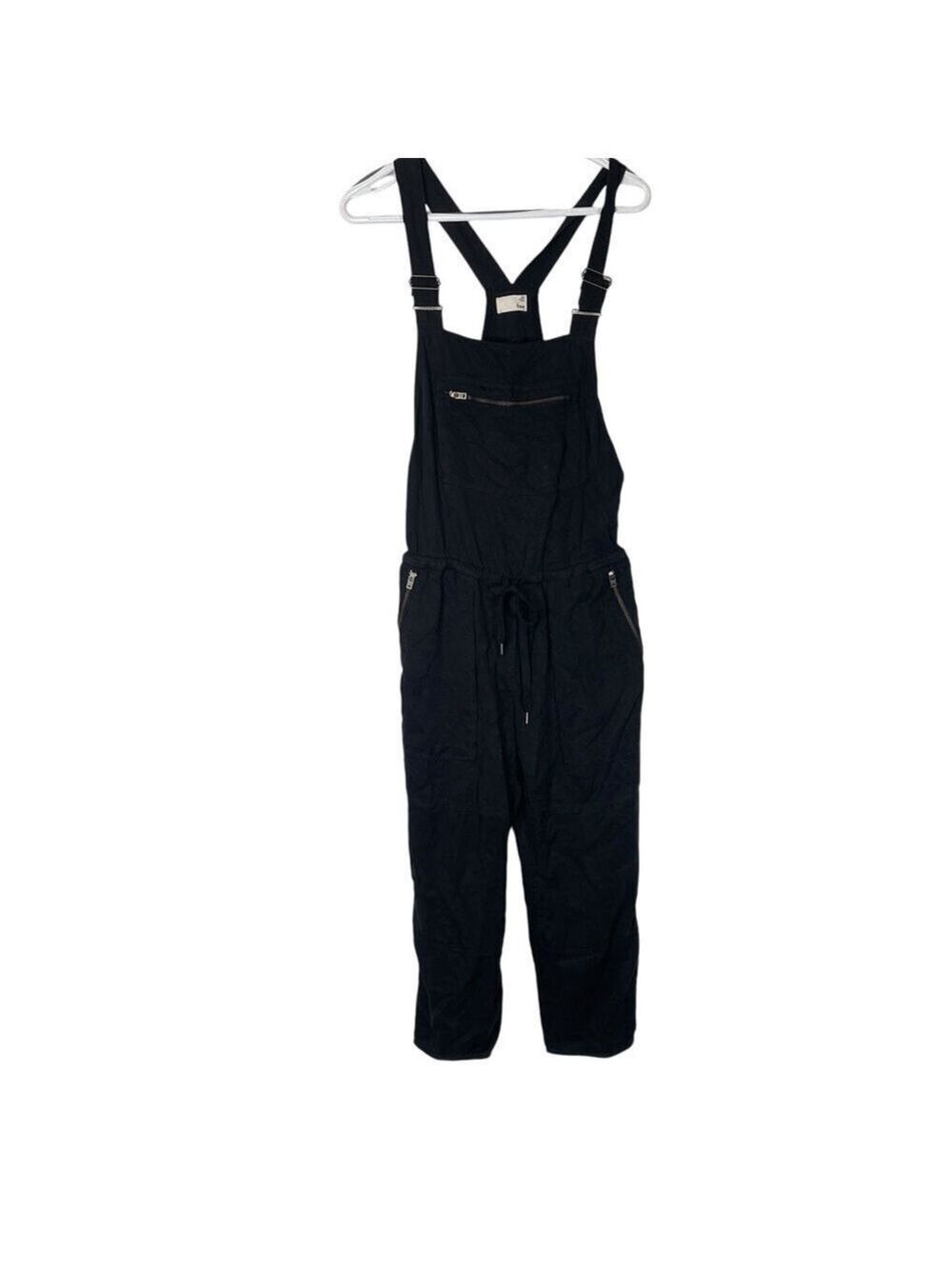 Aritizia Wilfred Valleta Overalls size XS Black Adjustable Bohemian Casualcore
